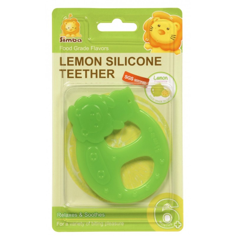 simba lemon flavor silicone teether feeding simba lemon flavor silicone teether feeding